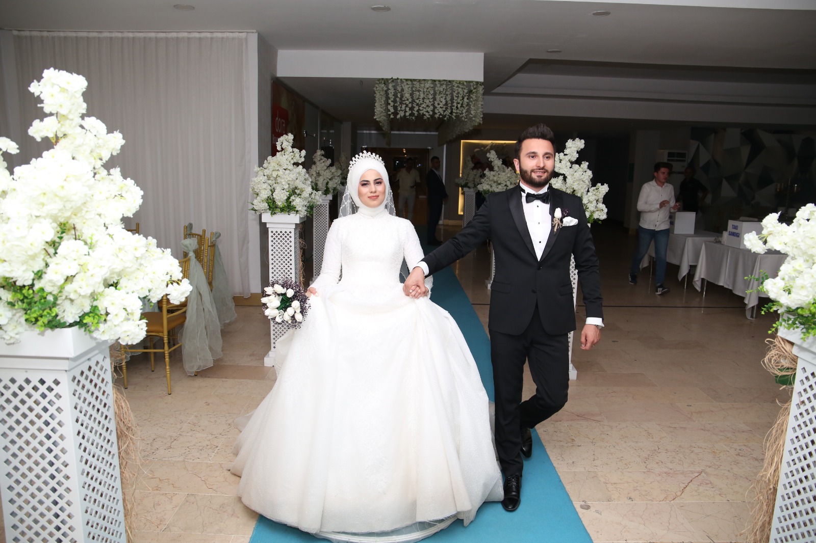 Tatlı ve Karataş ailesinin mutlu günü