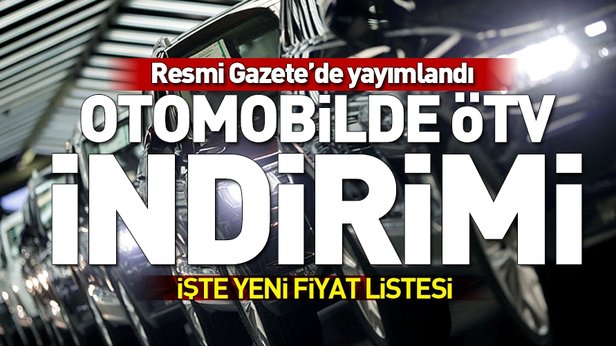 Otomotive ÖTV indirimi!