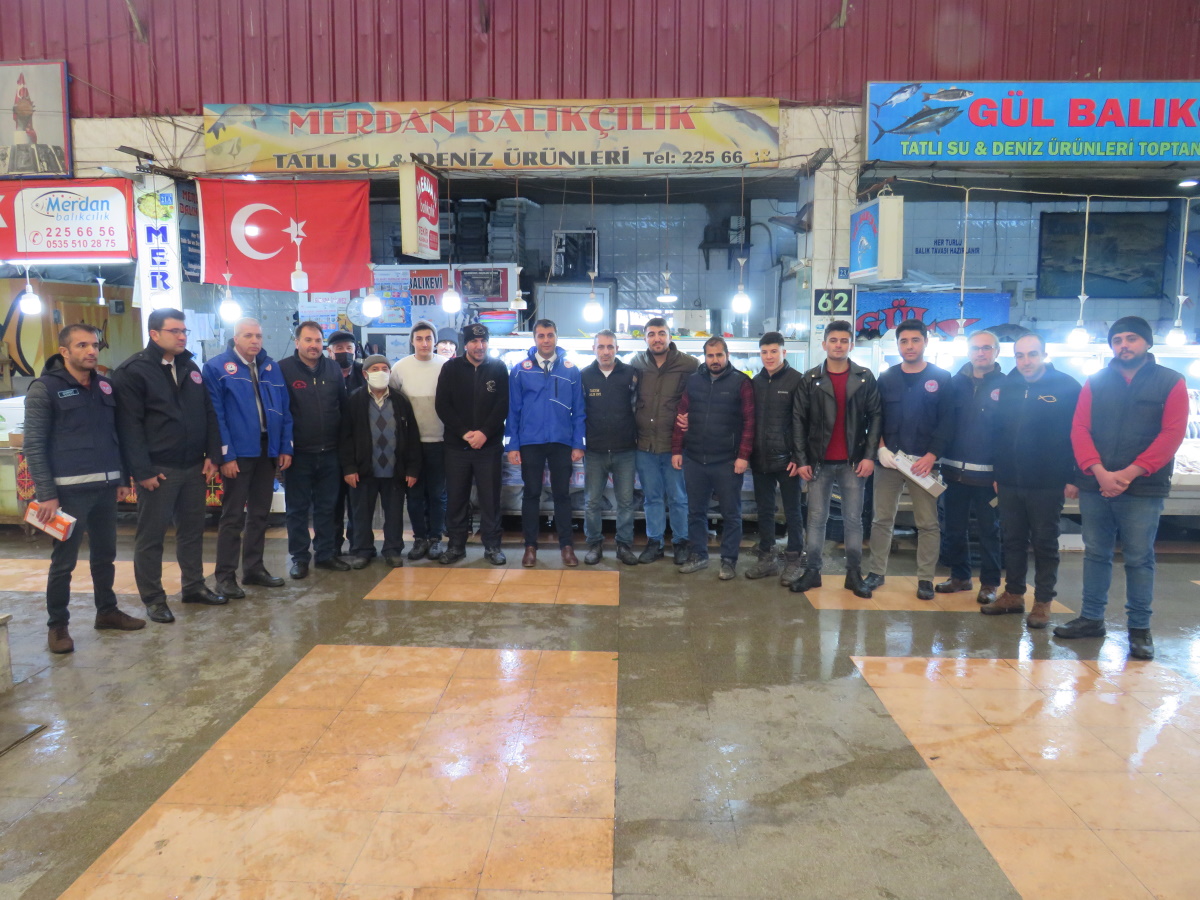 Kahramanmaraş’ta su ürünleri denetimi