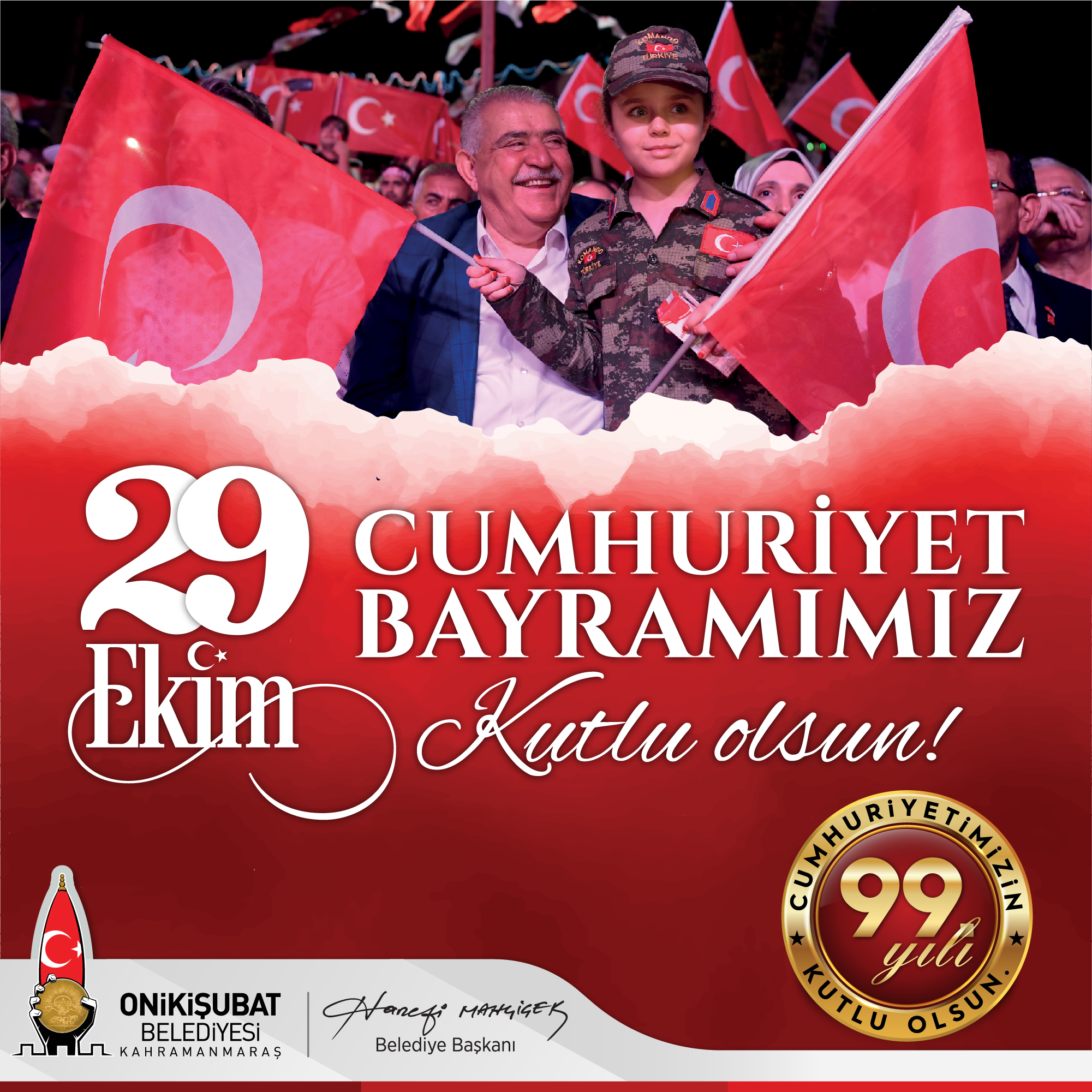 Başkan Mahçiçek’ten 29 Ekim Cumhuriyet Bayramı mesajı