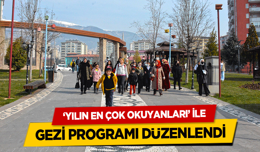 ‘Yılın En Çok Okuyanları’ İle Gezi Programı Düzenlendi