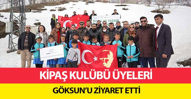 Kipaş kulübü üyeleri Göksun’u ziyaret etti