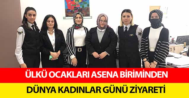 Ülkü Ocakları Asena Biriminden Dünya Kadınlar Günü Ziyareti