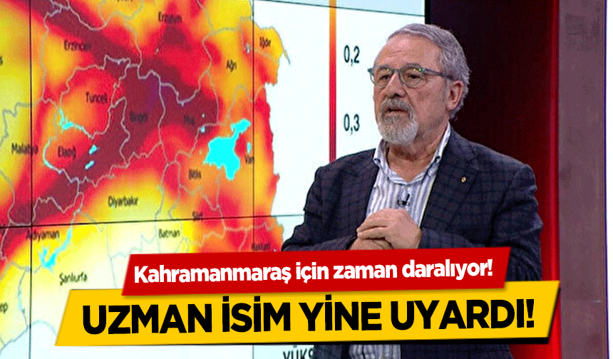 Kahramanmaraş için zaman daralıyor! Uzman isim yine uyardı!