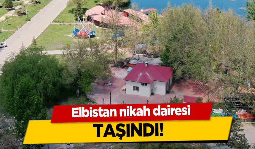 Elbistan nikah dairesi taşındı!