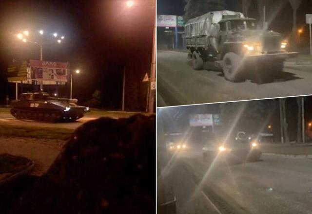 Rusya Ukrayna savaşı başlıyor! Çok sayıda asker ve tank Ukrayna’ya girdi!