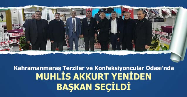 Muhlis Akkurt yeniden başkan seçildi