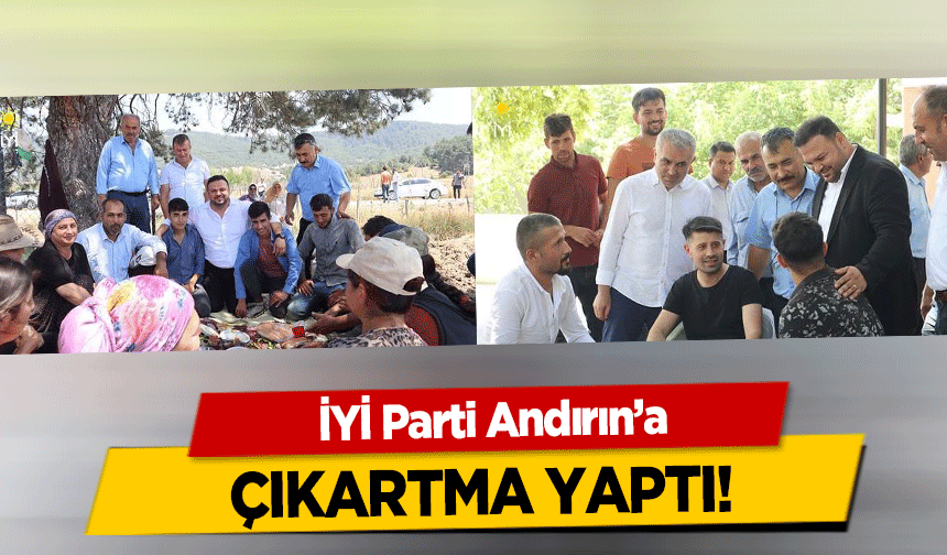 İYİ Parti, Andırın’a çıkartma yaptı!
