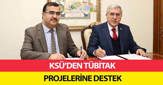 KSÜ’den TÜBİTAK projelerine destek