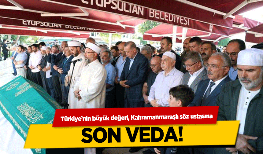 Rasim Özdenören’e son veda!