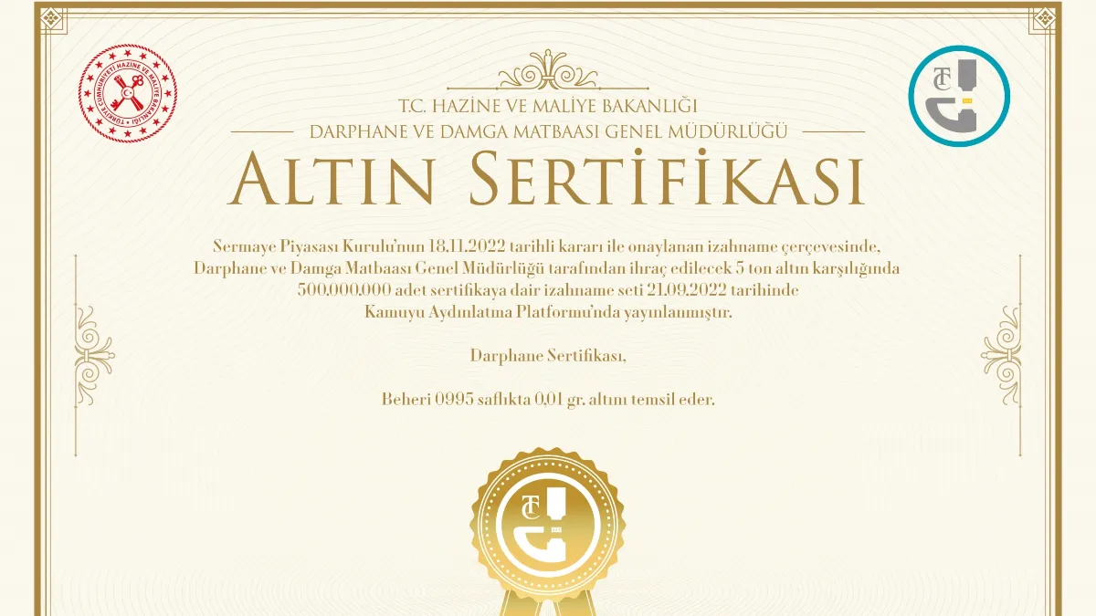 Altın sertifikası nedir, nasıl alınır?