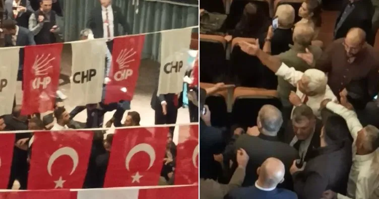 CHP Kahramanmaraş Kongresinde Gerilim: Arbede Çıktı