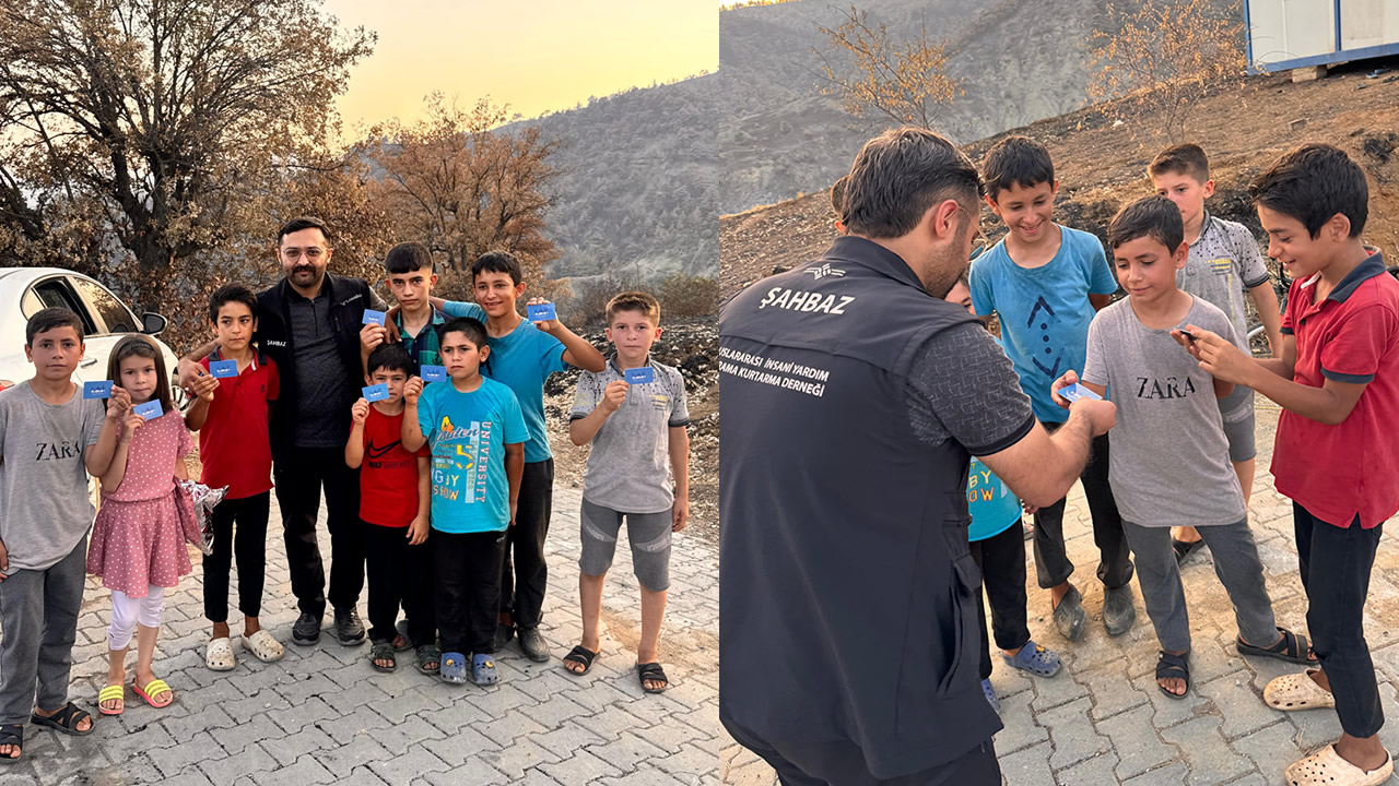 Mücahit ve arkadaşlarına Blueland’dan Morel Desteği