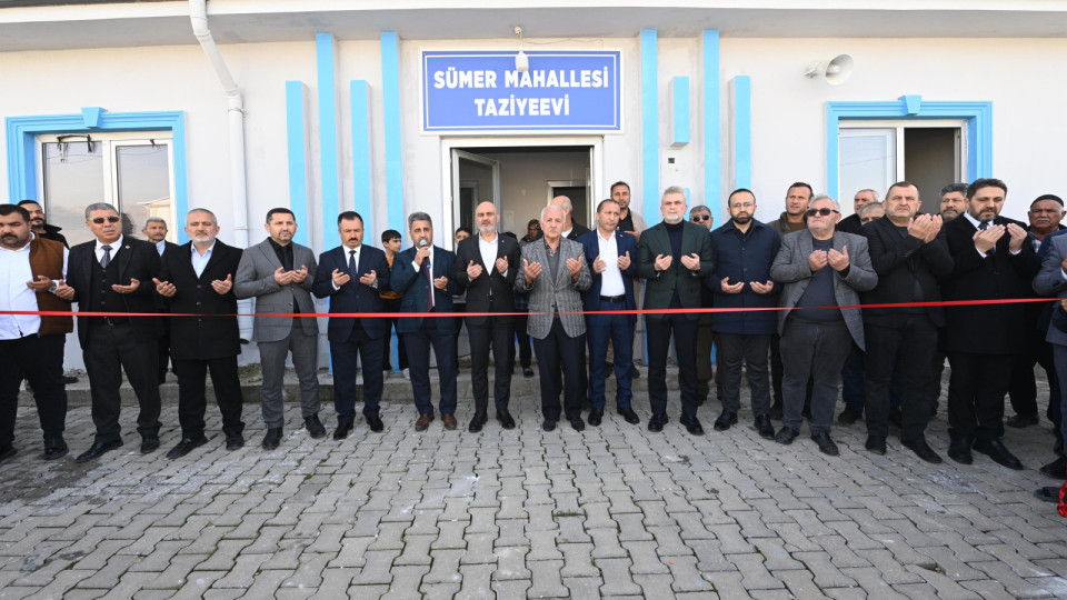 Sümer Mahallesi’ne Yeni Taziyeevi Kazandırıldı