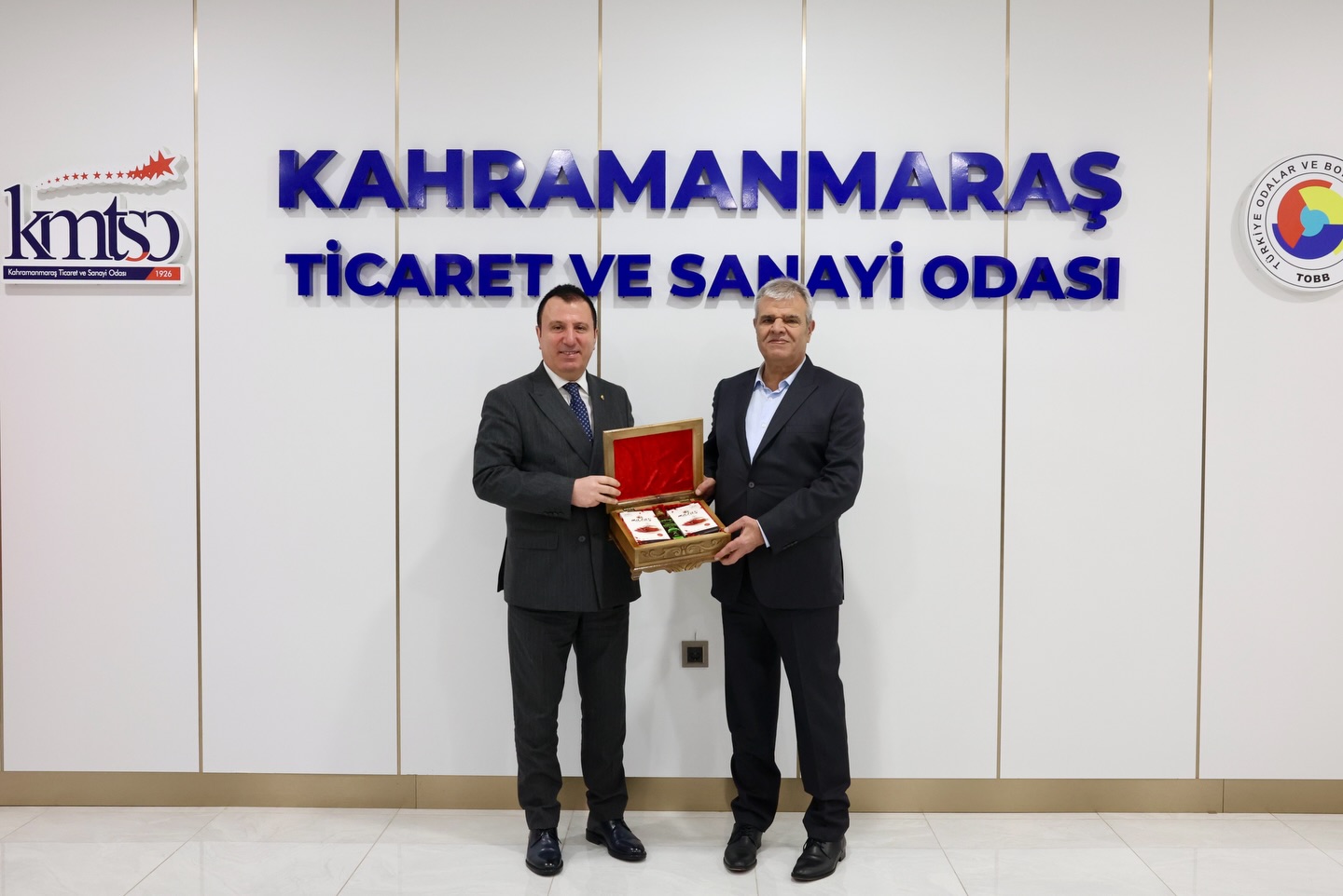 Ziraat Bankası’nın dev ismi KMTSO’daydı! O görüşme herkesi heyecanlandırdı