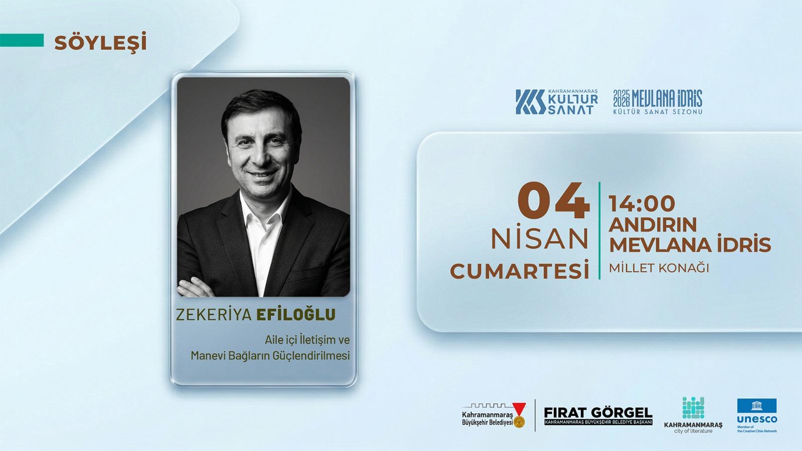 Büyükşehir’den Andırın’da Aile Merkezli Söyleşi!