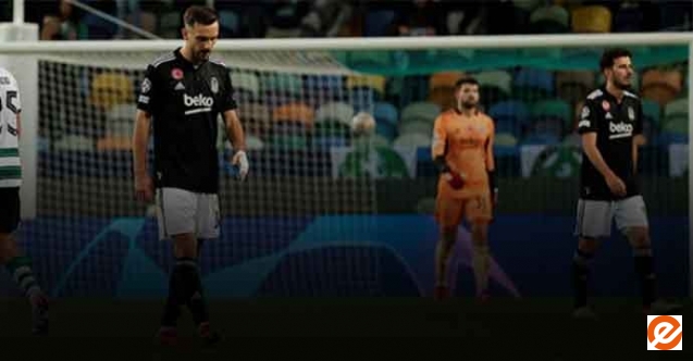 Beşiktaş'ın Avrupa'da hazin sonu