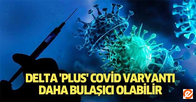 Delta 'Plus' Covid varyantı daha bulaşıcı olabilir