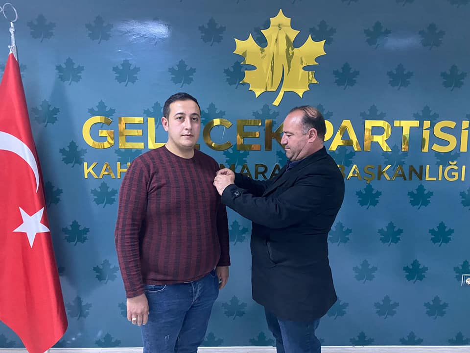 Kahramanmaraş’ta İYİ Parti’den istifa edip Gelecek Partisine Geçtiler