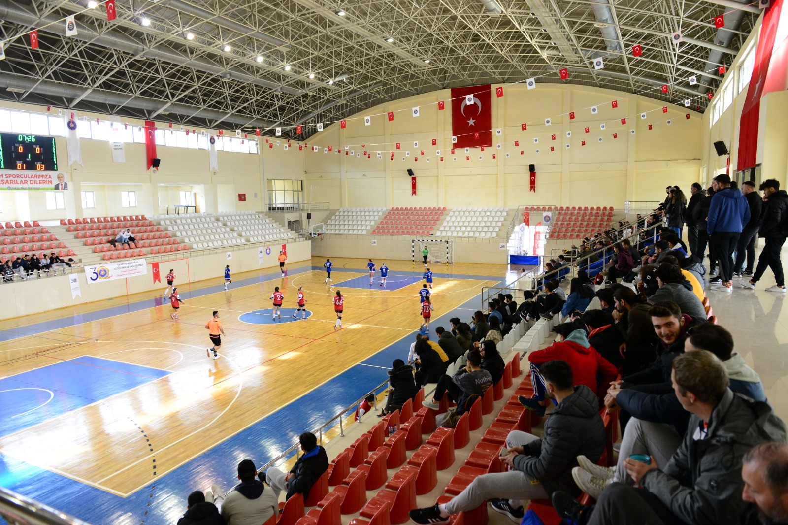 KSÜ, Hentbol 1.Lig Kadın-Erkek Grup Müsabakalarına Ev Sahipliği Yapıyor