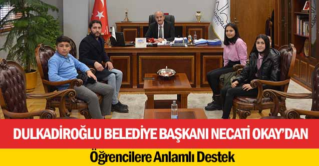 Başkan Okay’dan Öğrencilere Anlamlı Destek