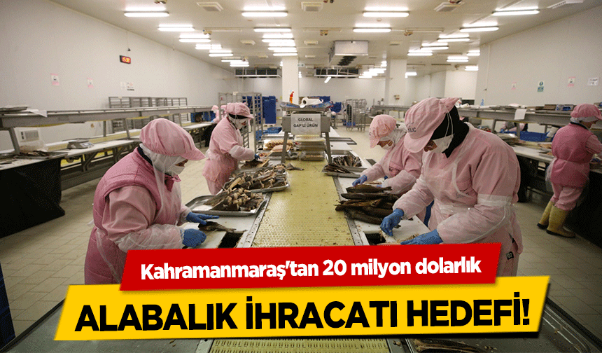 Kahramanmaraş'tan 20 milyon dolarlık Alabalık İhracatı Hedefi!