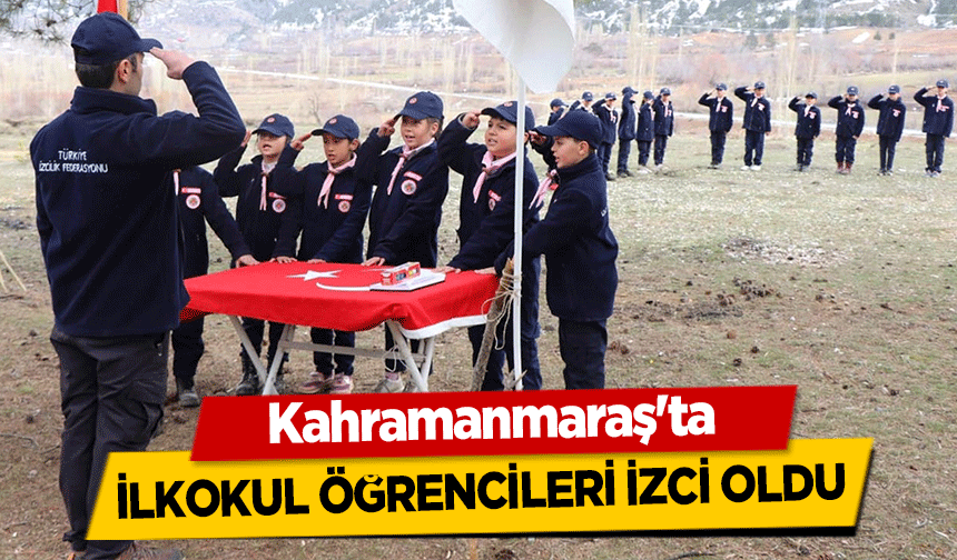 Kahramanmaraş'ta İlkokul Öğrencileri İzci Oldu