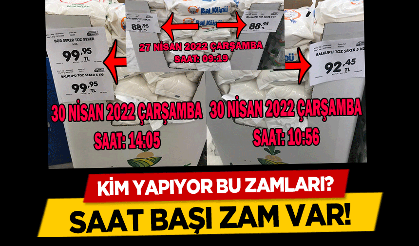 Kim yapıyor bu zamları?