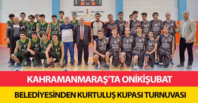 Kahramanmaraş’ta Onikişubat Belediyesinden Kurtuluş Kupası Turnuvası