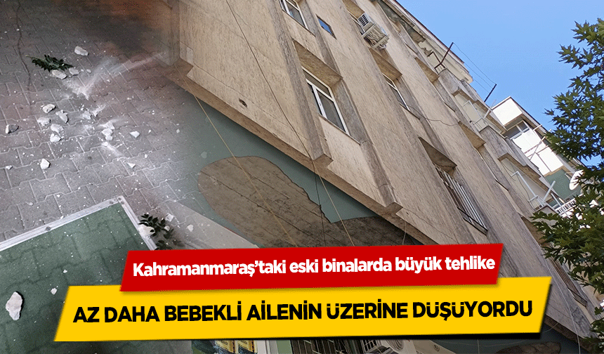 Kahramanmaraş’ta yayaları bekleyen büyük tehlike!