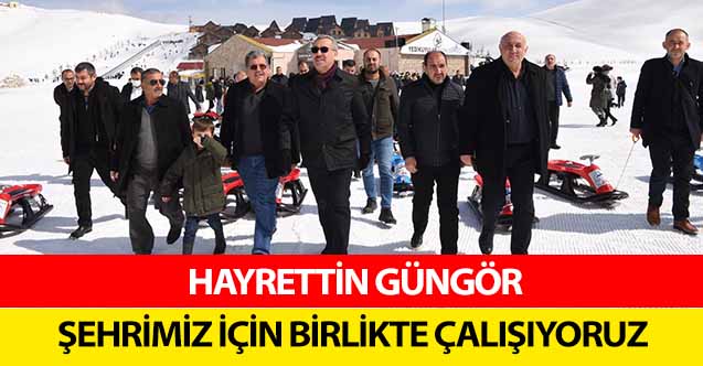 Hayrettin Güngör, ‘Şehrimiz için birlikte çalışıyoruz’