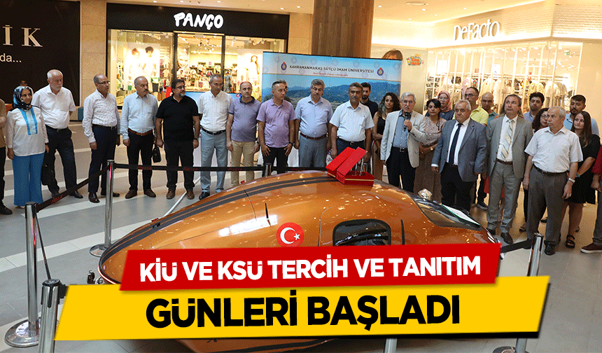 KİÜ ve KSÜ tercih ve tanıtım günleri başladı