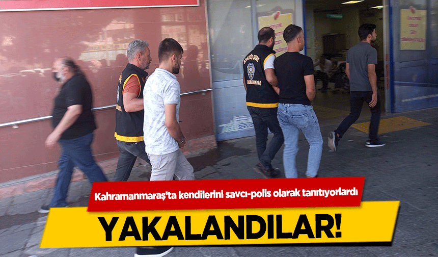 Kahramanmaraş’ta telefon dolandırıcıları yakalandı