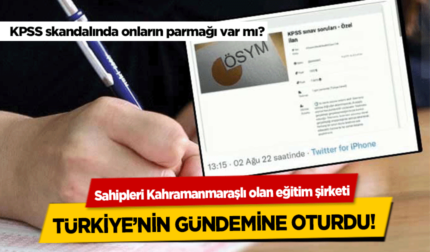 Sahipleri Kahramanmaraşlı olan eğitim şirketi Türkiye’nin gündemine oturdu!