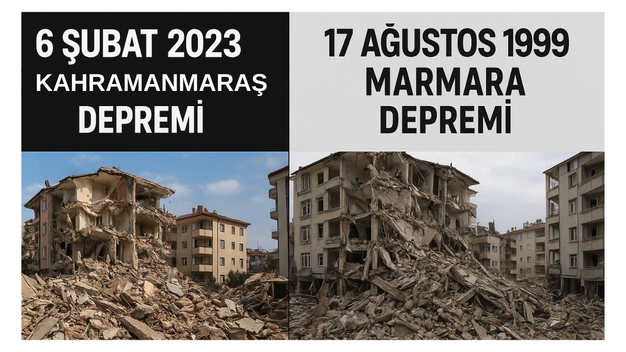 Tarihimize Kazınan Felaketler: Marmara ve Kahramanmaraş Depremleri