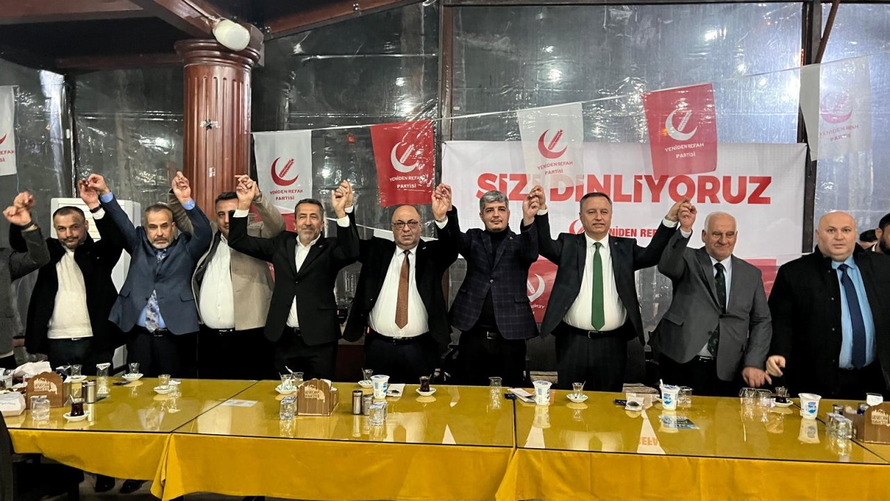 Yeniden Refah Kahramanmaraş’ta Sahaya İndi: Dev Toplantı!