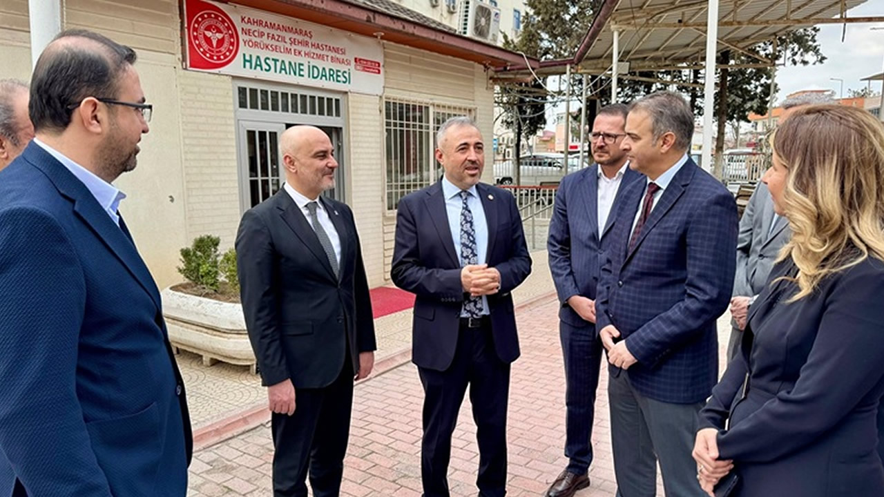 Kahramanmaraş'ta 14 Mart Mesaisi: Milletvekili Karatutlu ve Burak Gül Sağlık Ordusuyla Buluştu