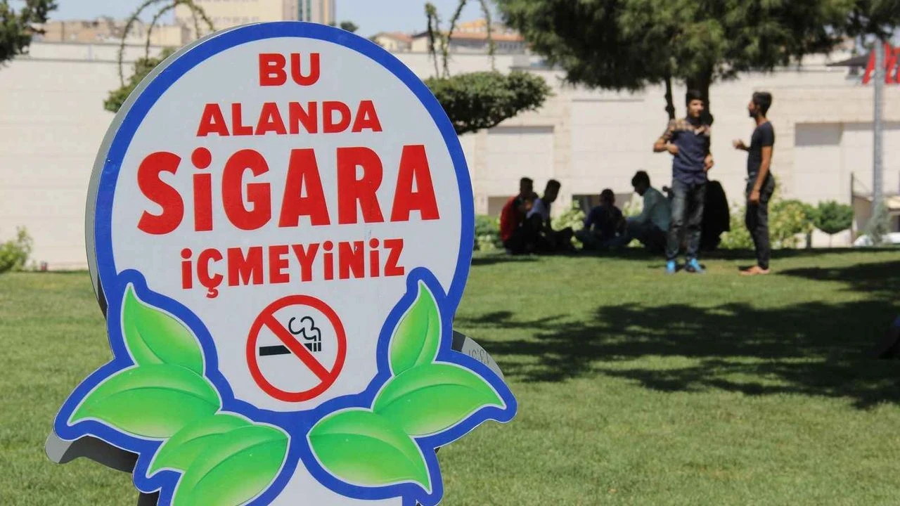 Kahramanmaraş'ta parklarda sigara içilemeyecek