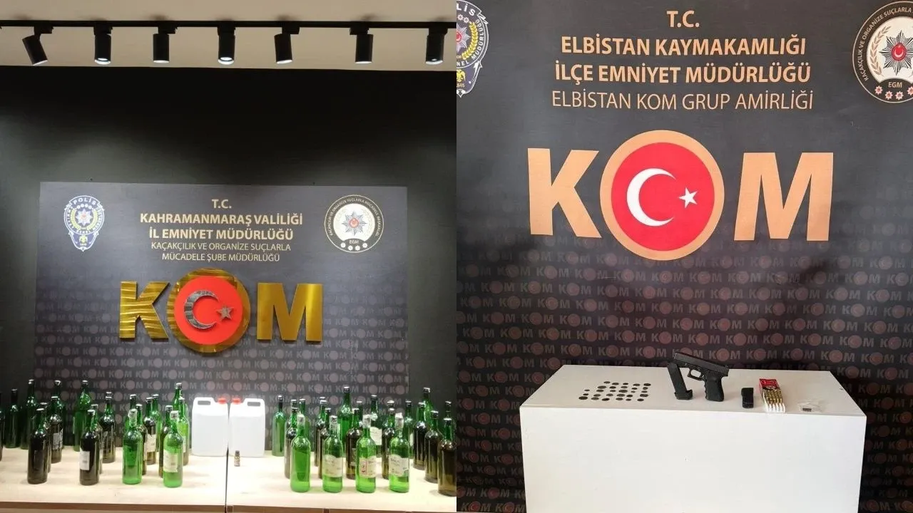 Kahramanmaraş'ta flaş operasyon! Ele geçirilenler şaşırttı