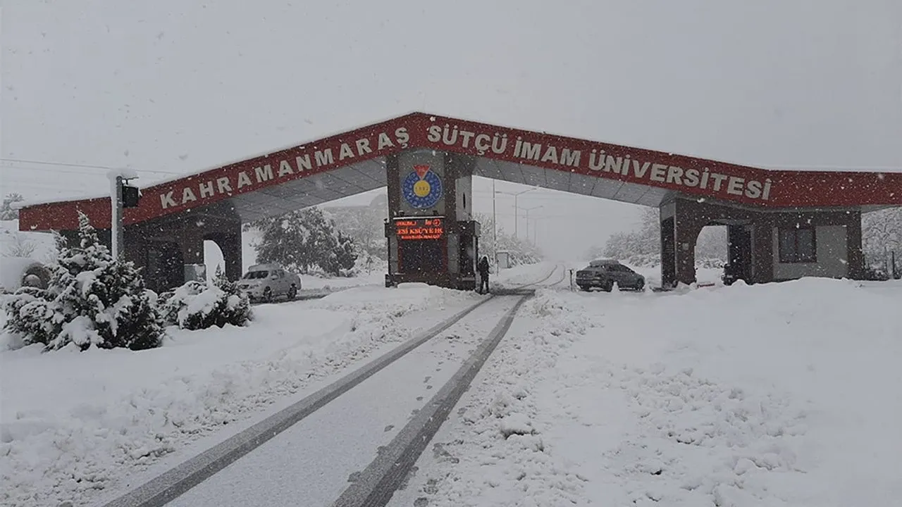 KSÜ tatil mi? 12 Ocak Kahramanmaraş Sütçü İmam Üniversitesi'ne kar tatili var mı?