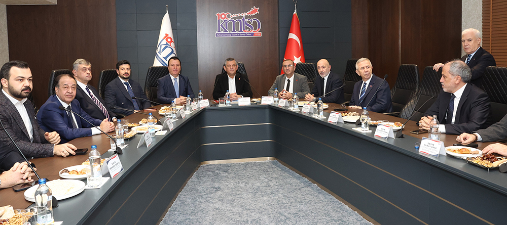 CHP Genel Başkanı Özgür Özel’den KMTSO’ya Ziyaret!